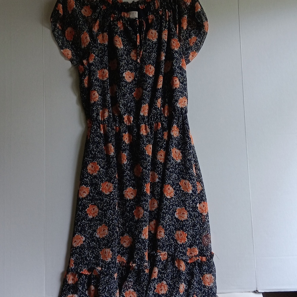 LOFT FLORAL DRESS SIZE MP